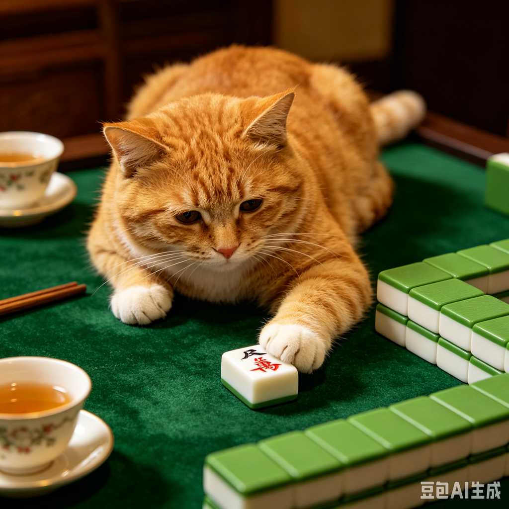 engraved texture mahjong tiles