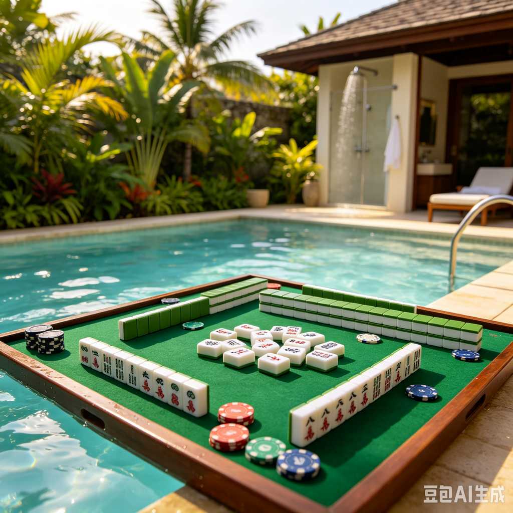 mahjong table mat
